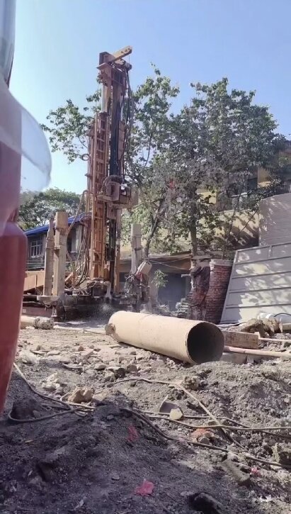 含山工地施工用水井