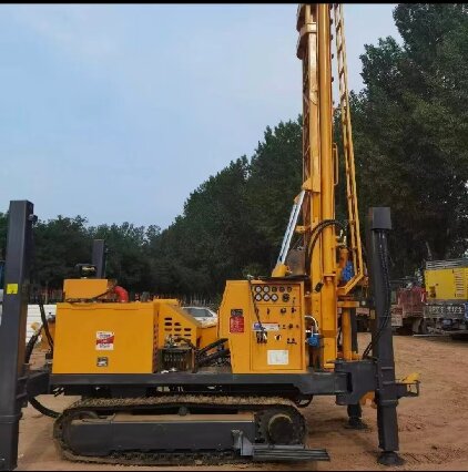 含山岩石井施工